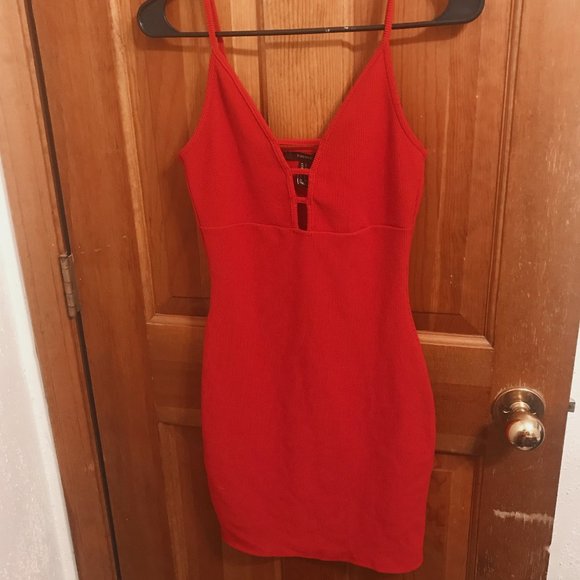 Forever 21 Dresses & Skirts - ❤️ Red Bodycon Dress❤️